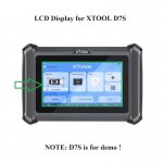 LCD Screen Display Replacement for XTOOL D7S Scan Tool